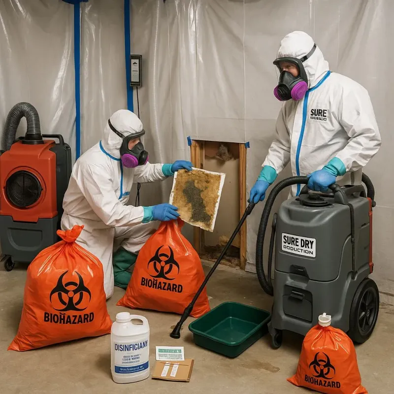 Contaminated Water Handling Protocols process in Schoeneck, PA
